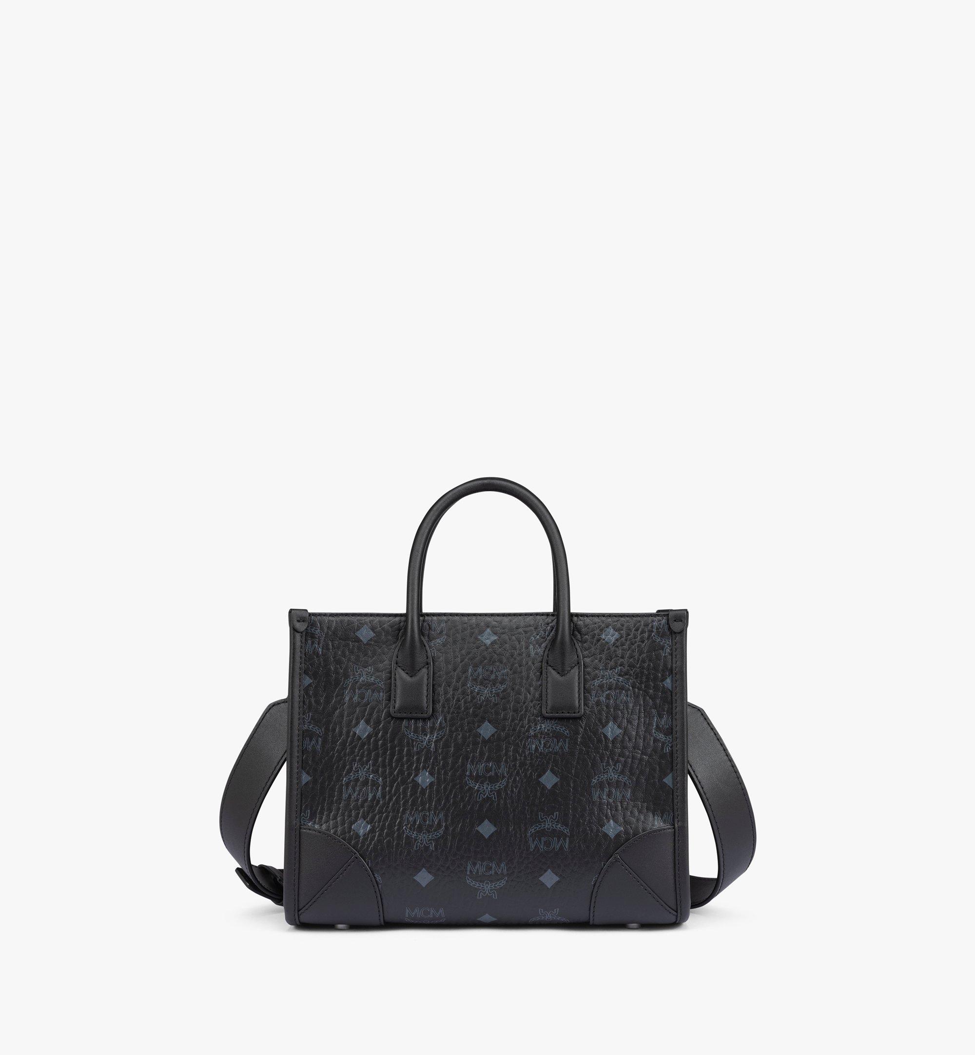 Mcm on sale leather tote